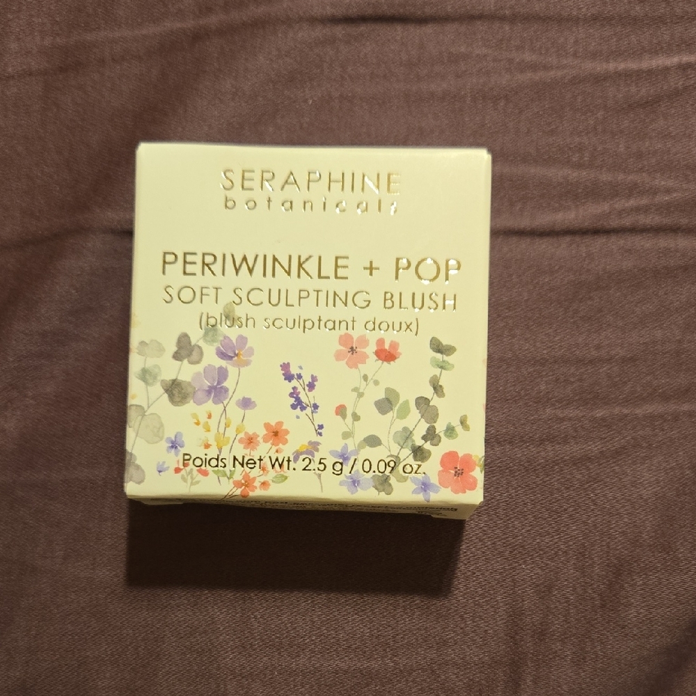 Seraphine Botanicals Soft Sculpting Blush In Periwinkle + Pop